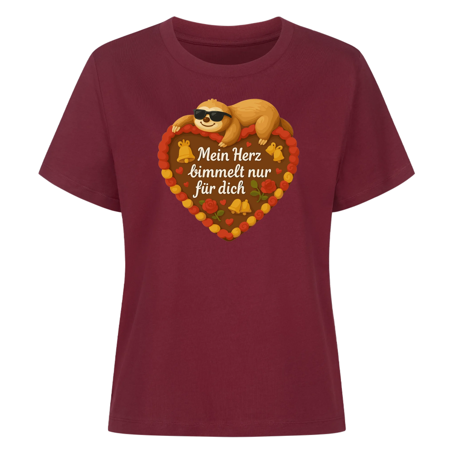 lady shirt Mein Herz bimmelt nur für dich