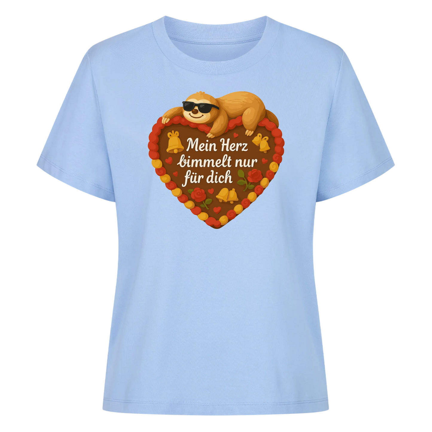 lady shirt Mein Herz bimmelt nur für dich