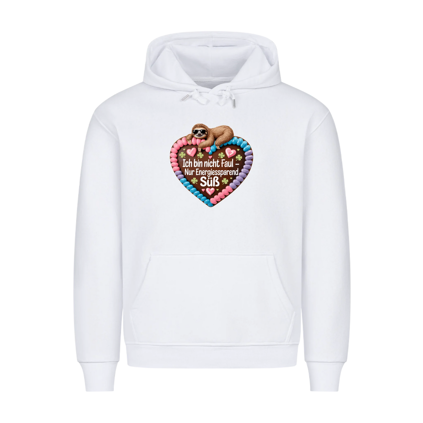 Hoodie Ich bin nicht faul - nur energiesparend süß
