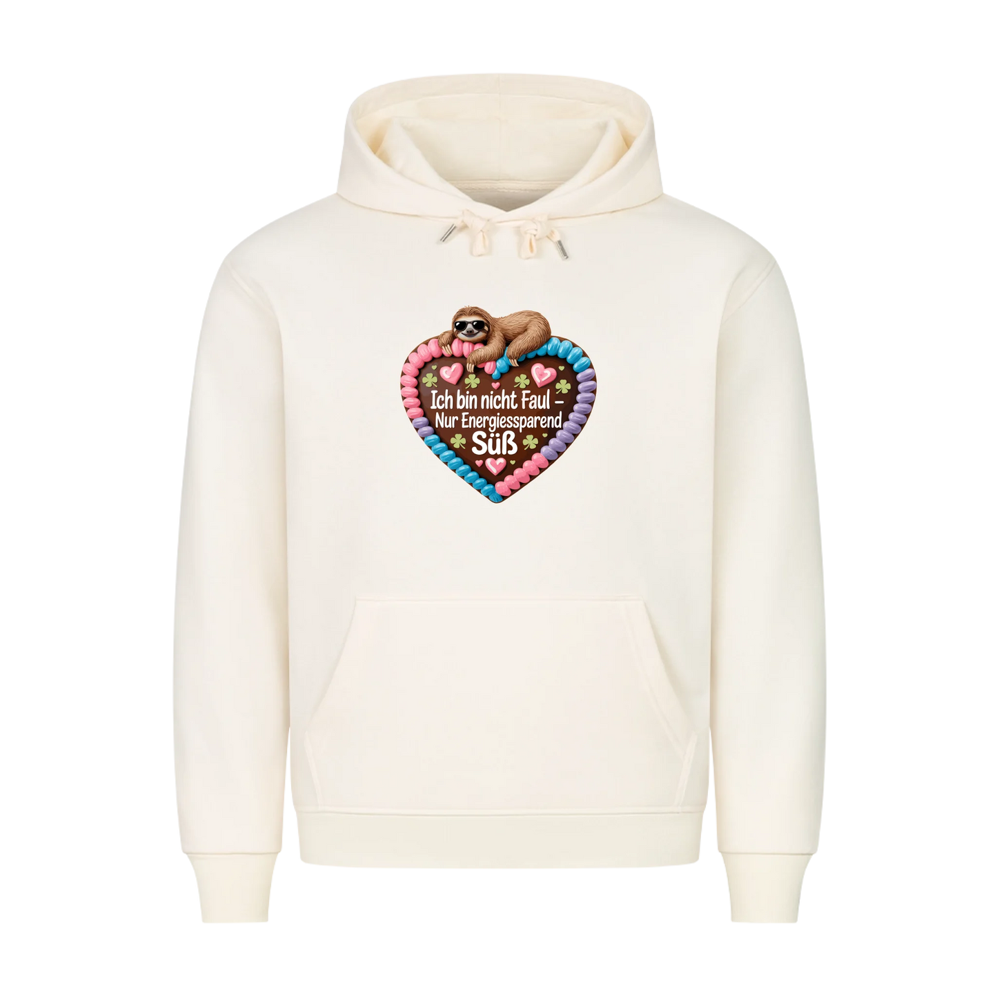 Hoodie Ich bin nicht faul - nur energiesparend süß