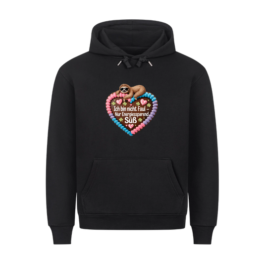 Hoodie Ich bin nicht faul - nur energiesparend süß