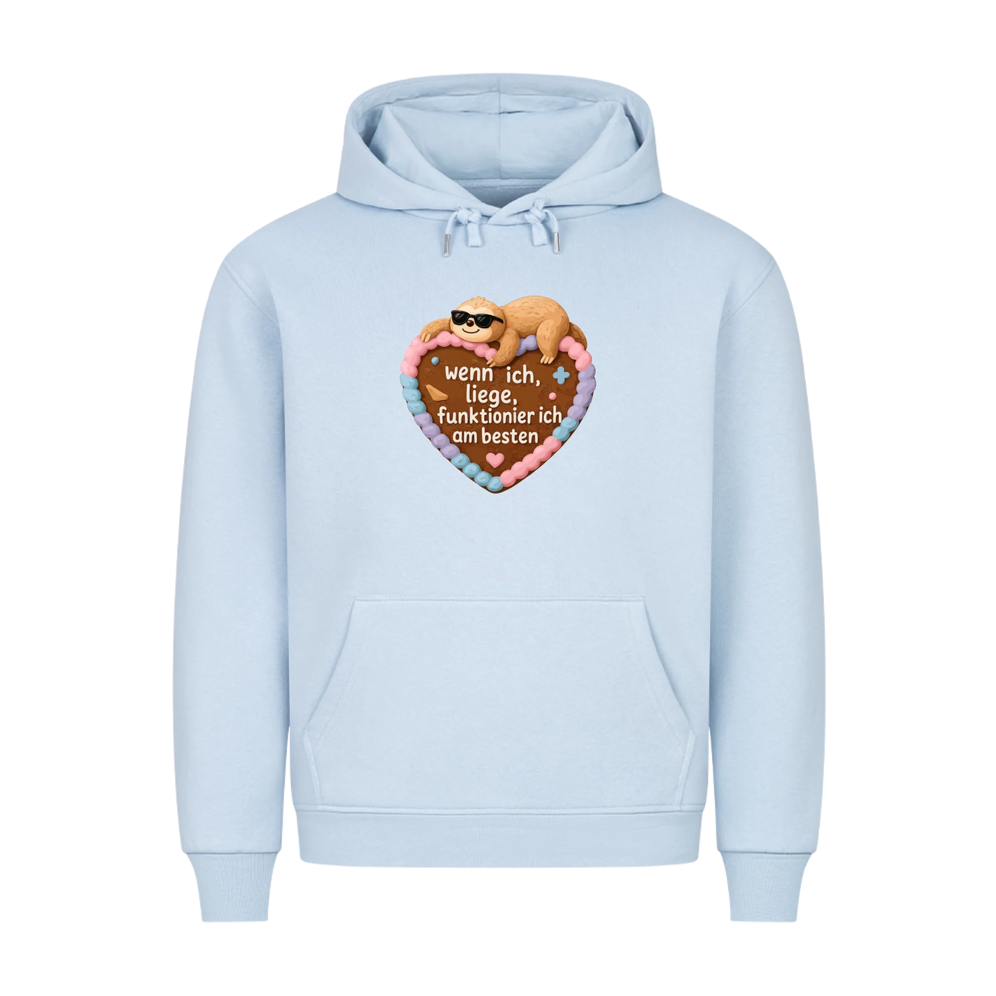 Hoodie wenn ich liege, funktionier ich am besten