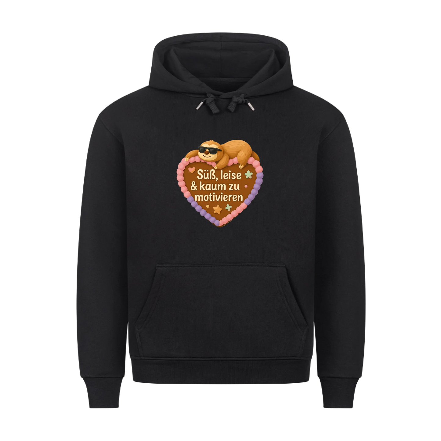 Hoodie Süß, leise & kaum zu motivieren
