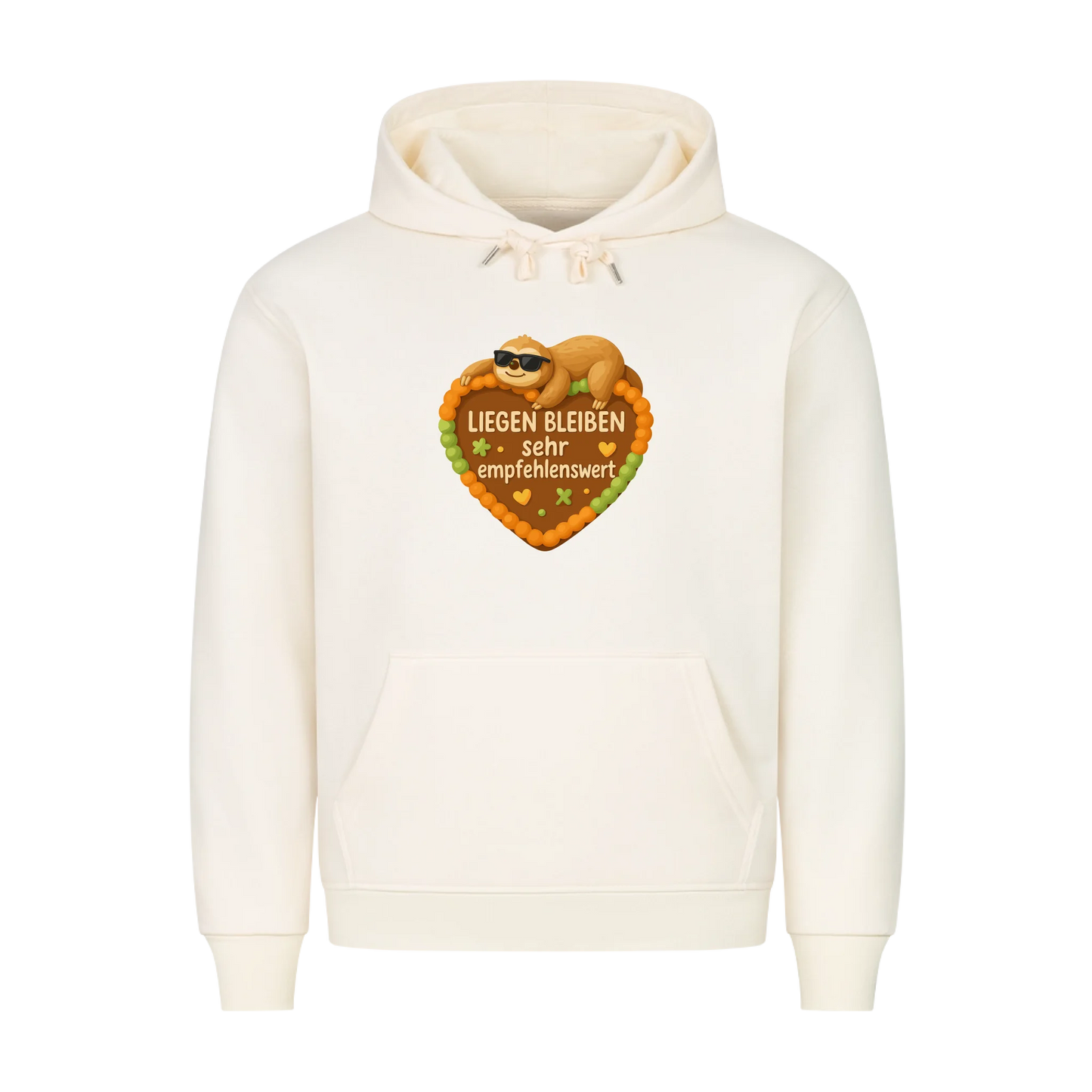 Hoodie LIEGEN BLEIBEN sehr empfehlenswert