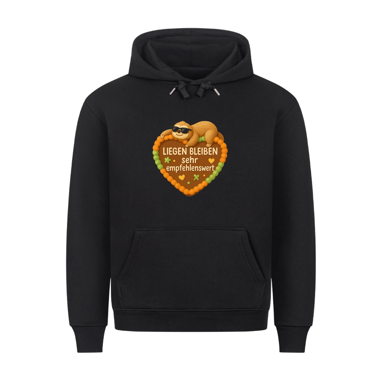 Hoodie LIEGEN BLEIBEN sehr empfehlenswert