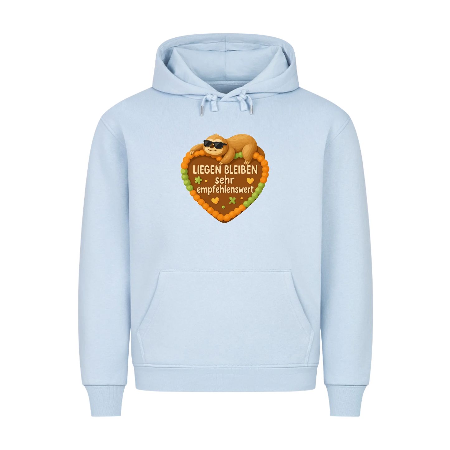 Hoodie LIEGEN BLEIBEN sehr empfehlenswert