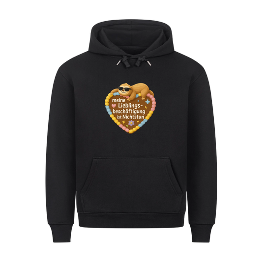 Hoodie meine Lieblingsbeschäftigung ist Nichtstun