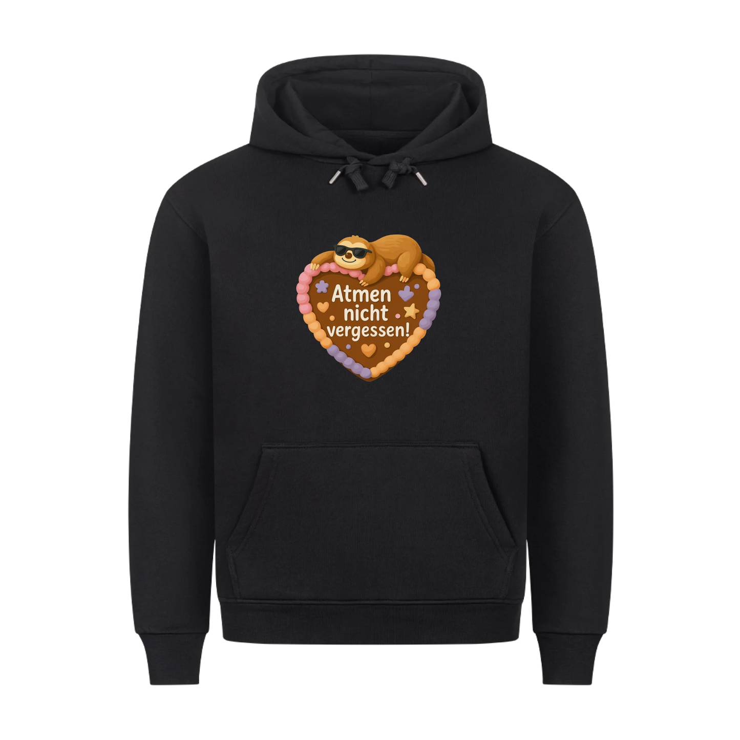 Hoodie Atmen nicht vergessen