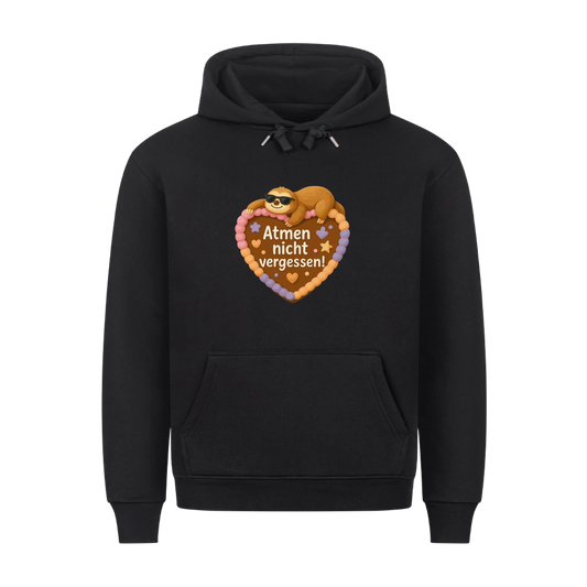 Hoodie Atmen nicht vergessen