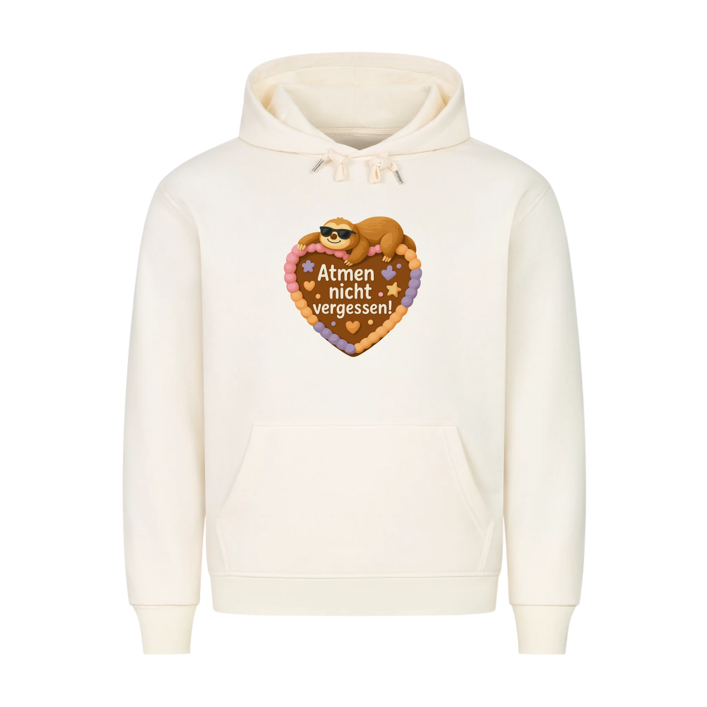 Hoodie Atmen nicht vergessen