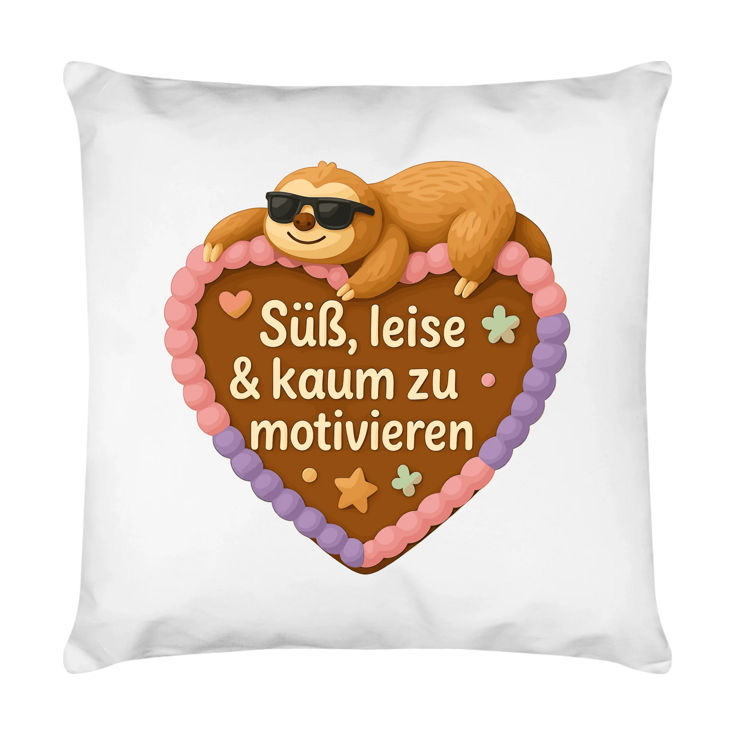 Kissen Süß, leise & kaum zu motivieren