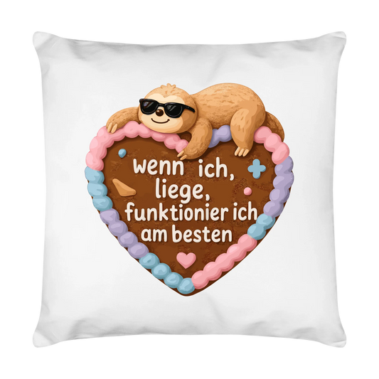 Kissen wenn ich liege funktionier ich am besten