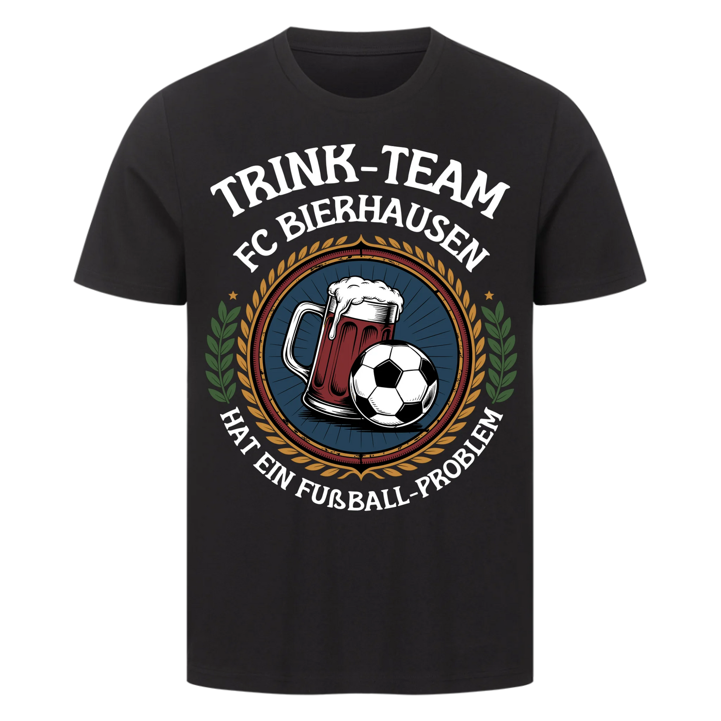 ⚽🍺Trinkteam FC Bierhausen Hat ein Fußball-Problem – Personalisiertes  Premium T-Shirt