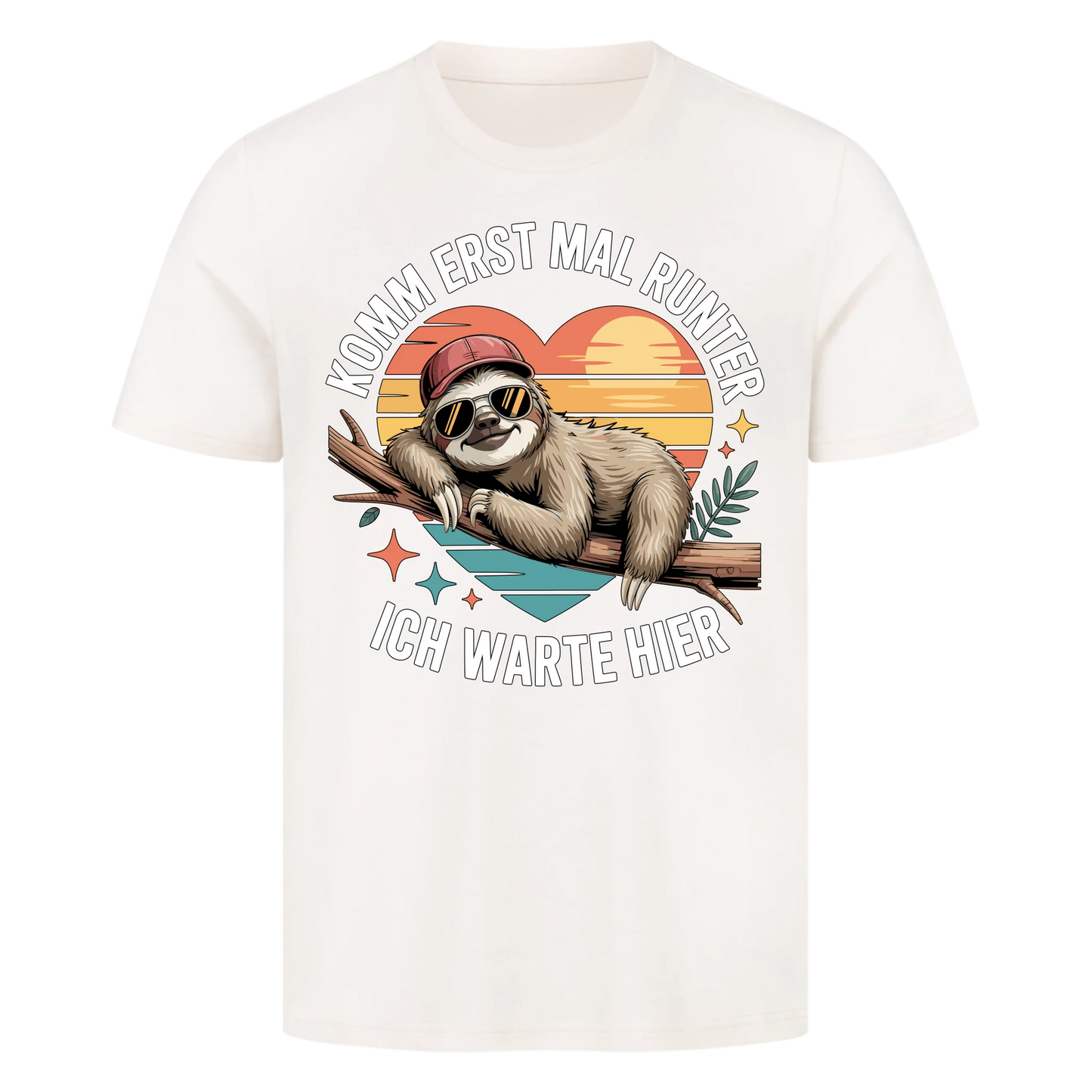 T-Shirt Komm erstmal runter ich warte hier