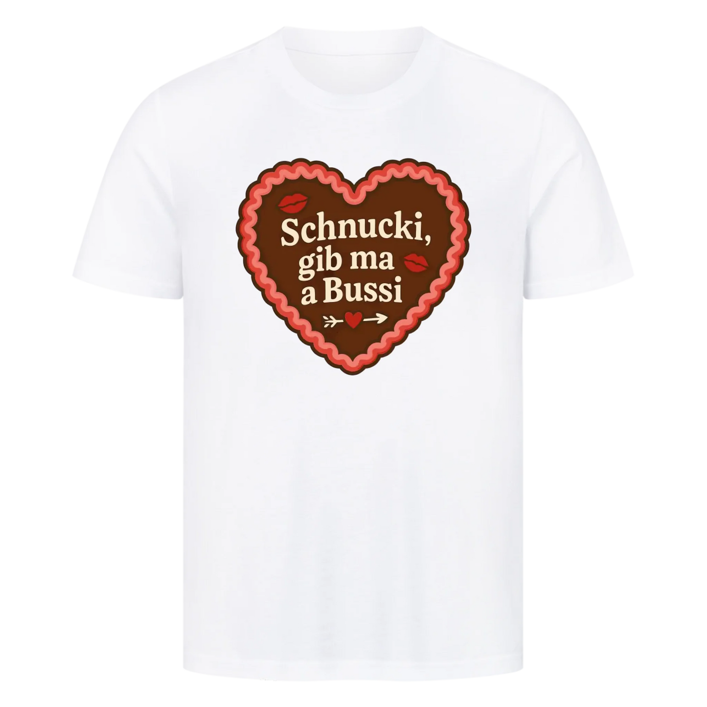 T-Shirt Schnucki, gib ma a Bussi