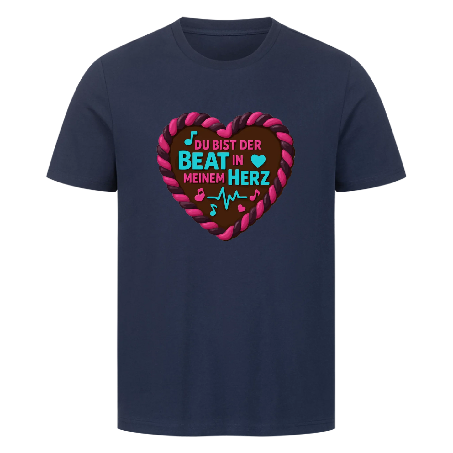 T-Shirt Du bist der Beat in meinem Herz