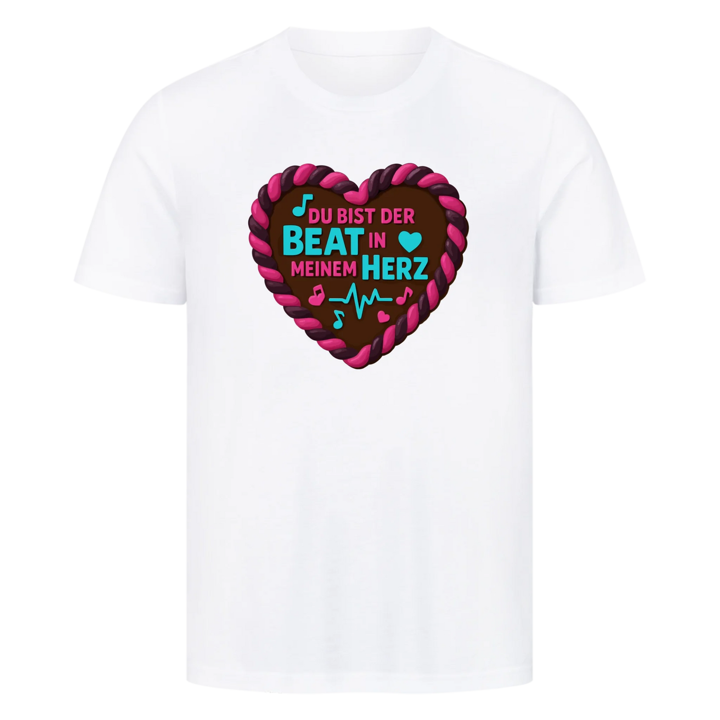 T-Shirt Du bist der Beat in meinem Herz