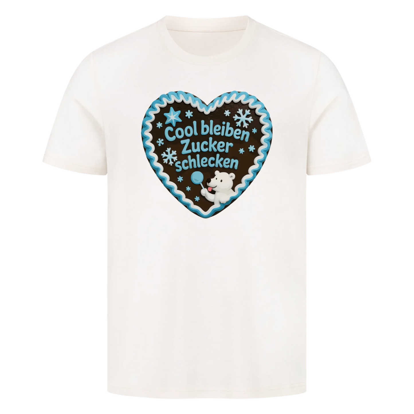 T-Shirt Cool bleiben Zucker schlecken
