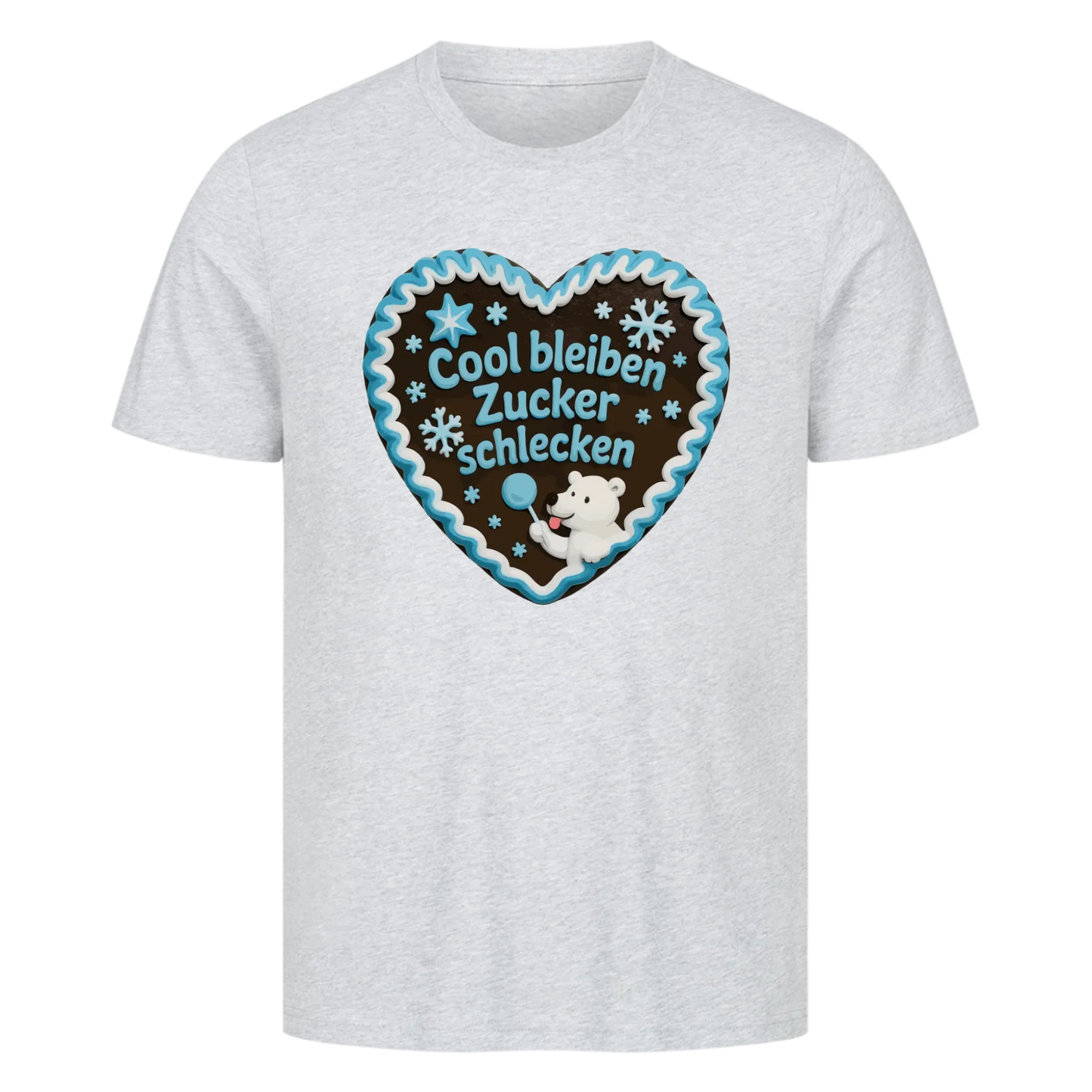 T-Shirt Cool bleiben Zucker schlecken