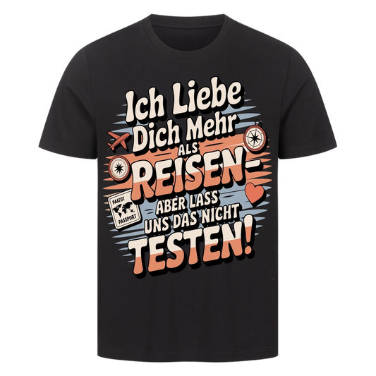 Ich liebe dich mehr als Reisen premium T-Shirt 18