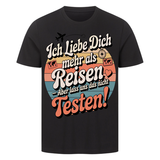 Ich liebe dich mehr als Reisen premium T-Shirt 22