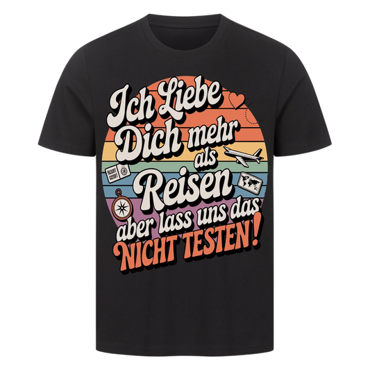 Ich liebe dich mehr als Reisen premium T-Shirt 23
