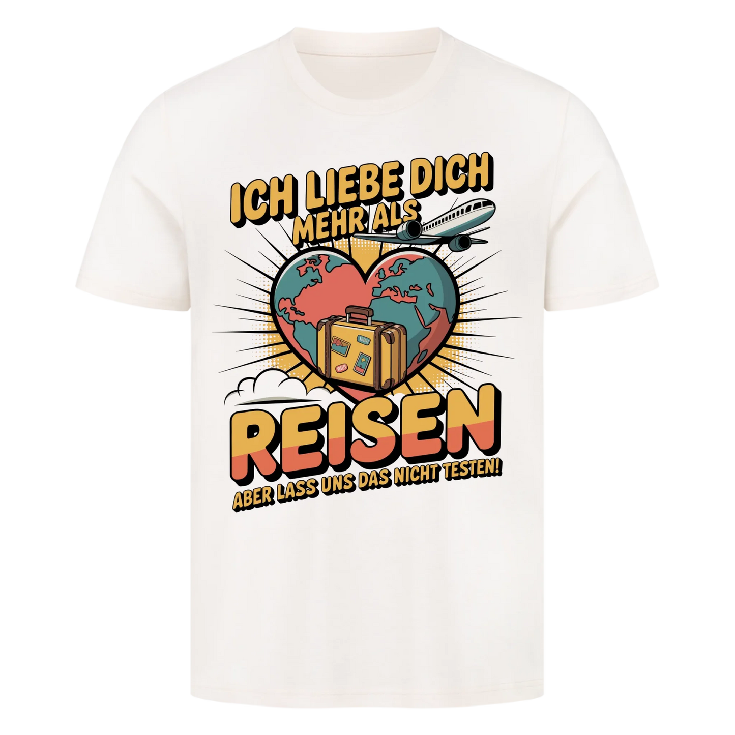 Ich liebe dich mehr als Reisen premium T-Shirt 29