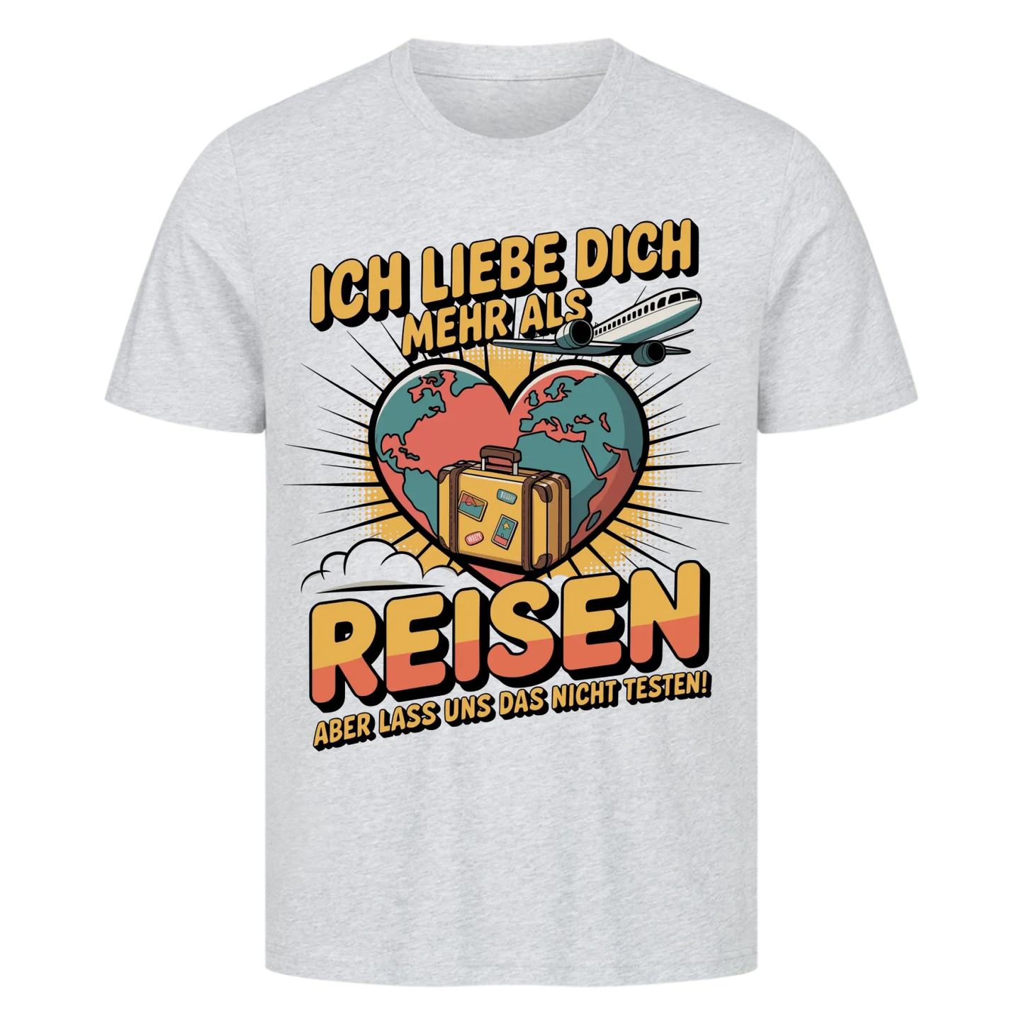 Ich liebe dich mehr als Reisen premium T-Shirt 29