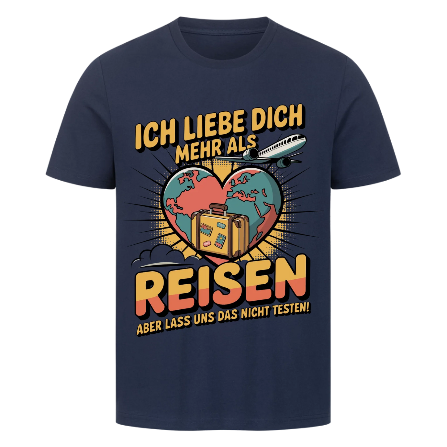 Ich liebe dich mehr als Reisen premium T-Shirt 29