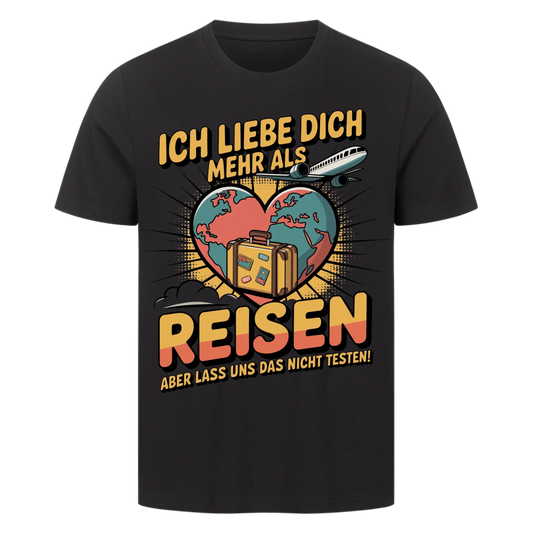 Ich liebe dich mehr als Reisen premium T-Shirt 29