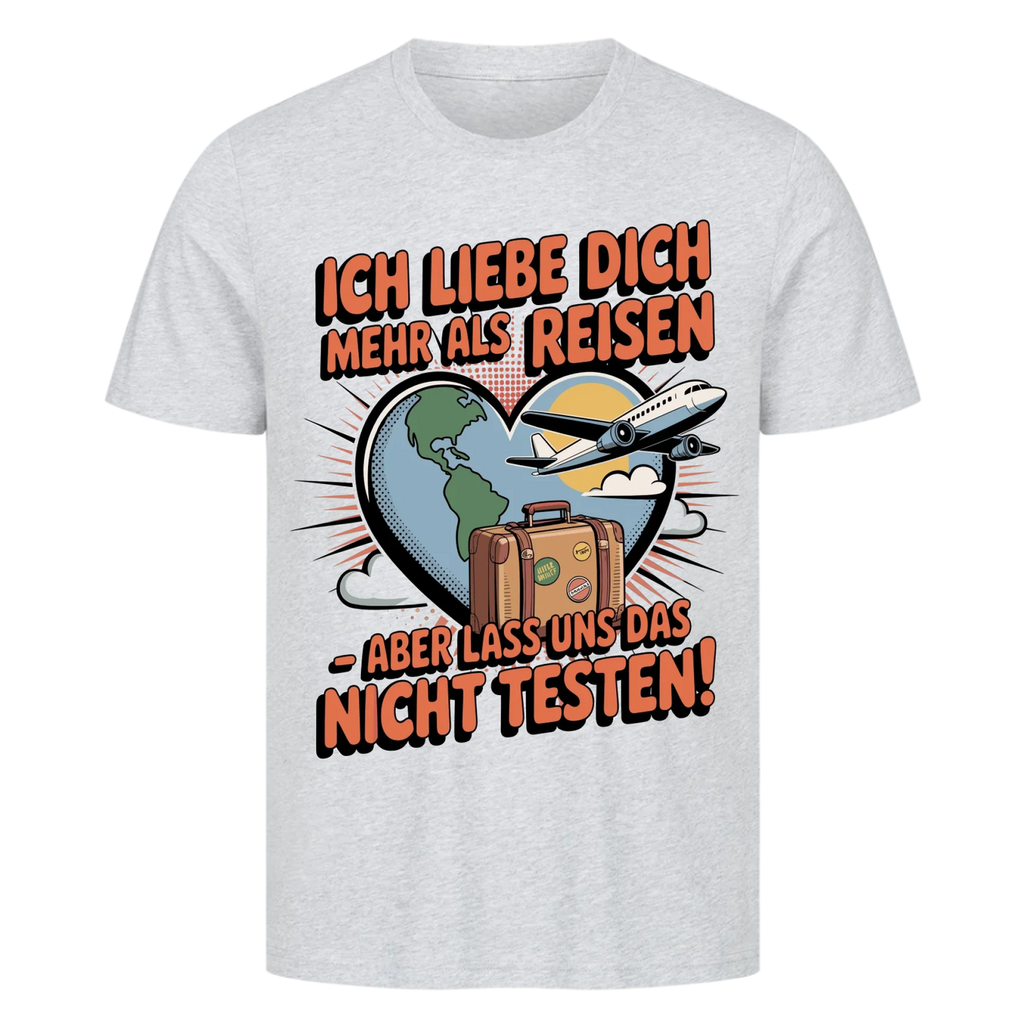 Ich liebe dich mehr als Reisen premium T-Shirt 31
