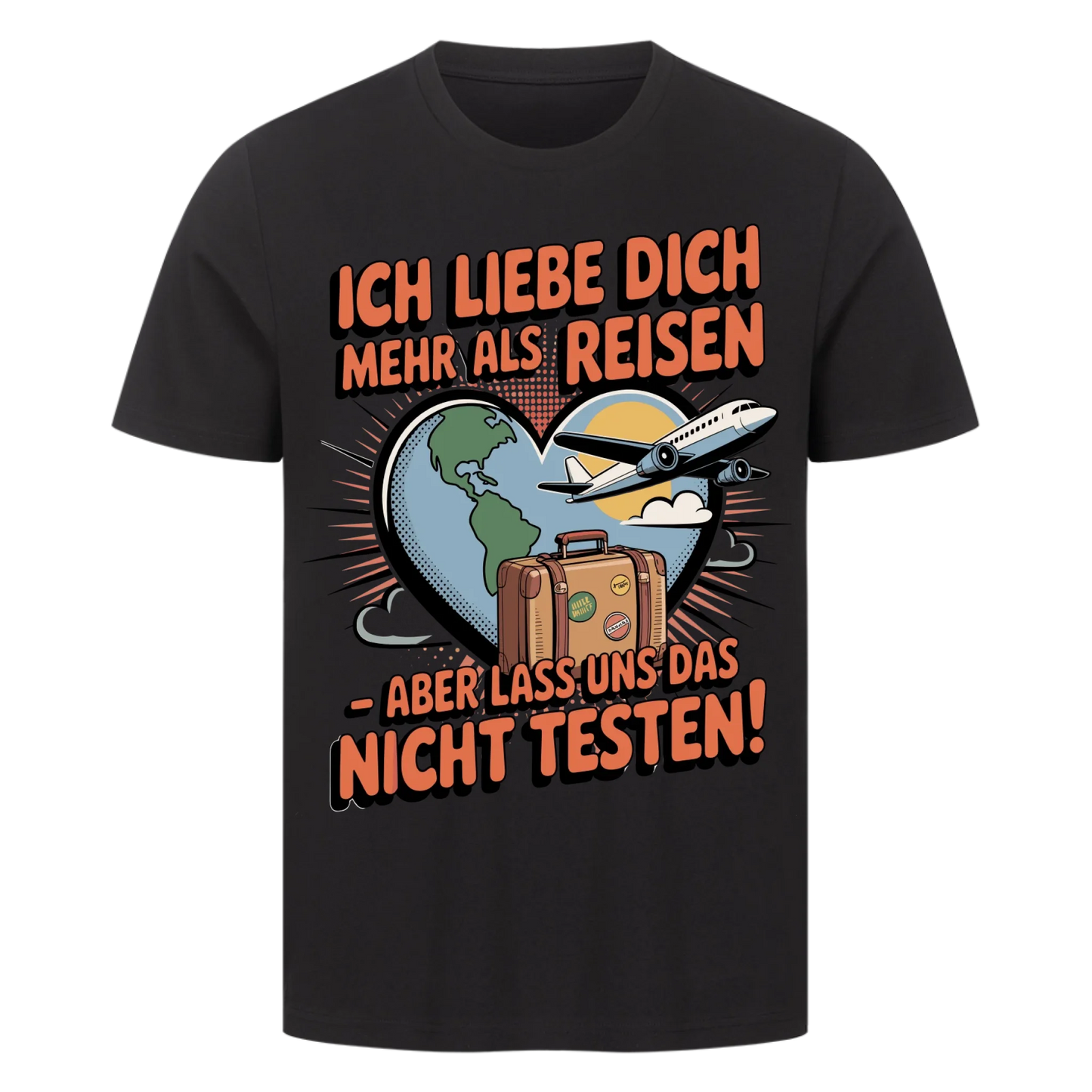 Ich liebe dich mehr als Reisen premium T-Shirt 31