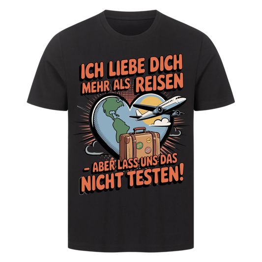 Ich liebe dich mehr als Reisen premium T-Shirt 31
