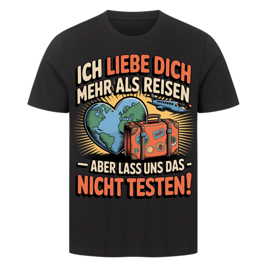 Ich liebe dich mehr als Reisen premium T-Shirt 33