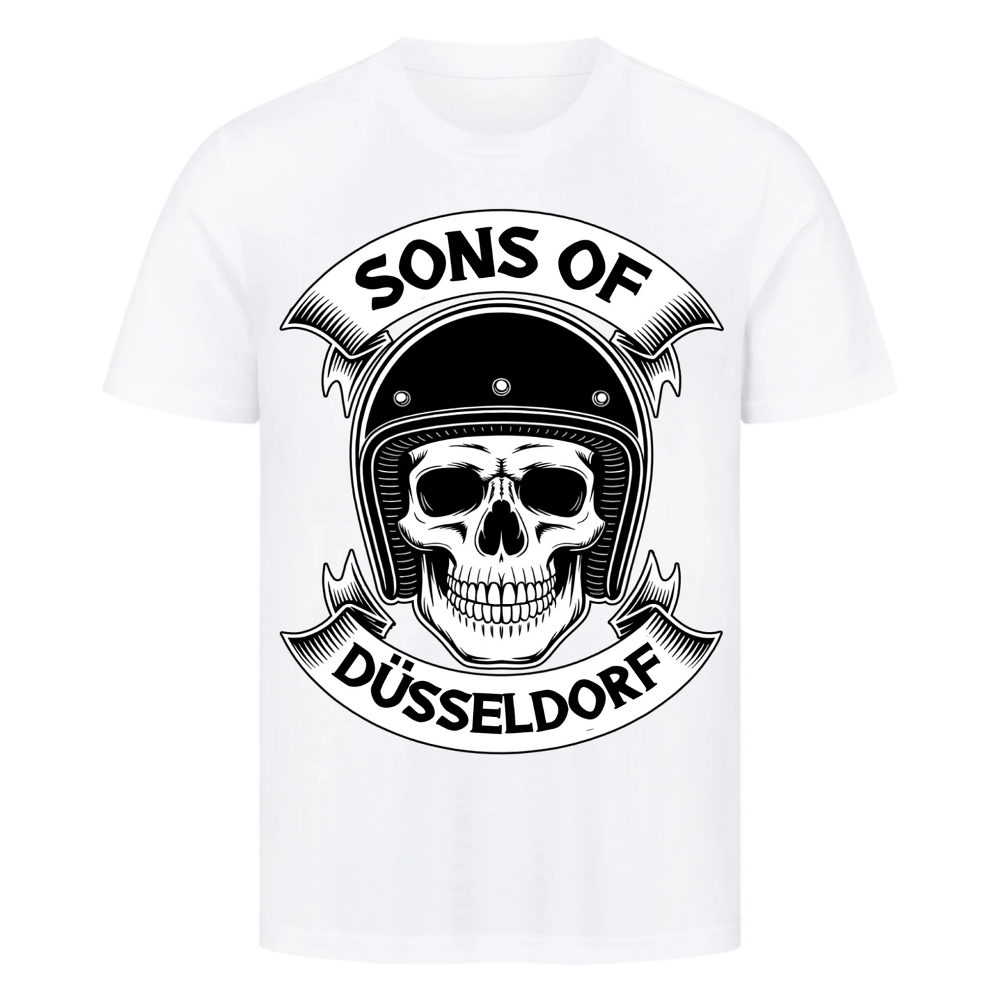 Sons of [Ort] – Personalisiertes Biker Premium T-Shirt 3