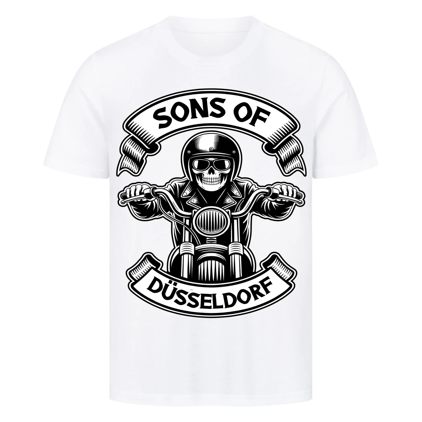 Sons of [Ort] – Personalisiertes Biker Premium T-Shirt 5