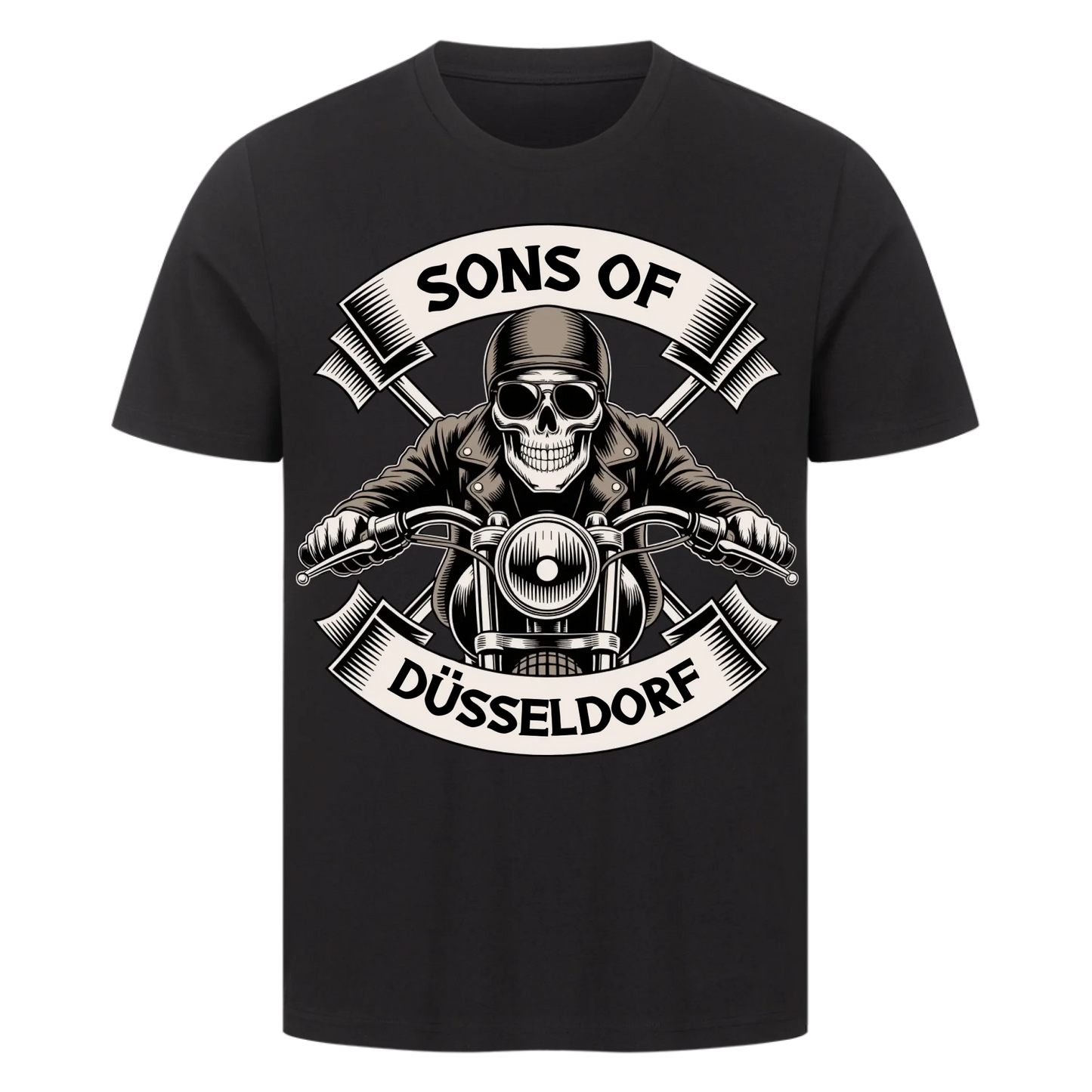 Sons of [Ort] – Personalisiertes Biker Premium T-Shirt 7