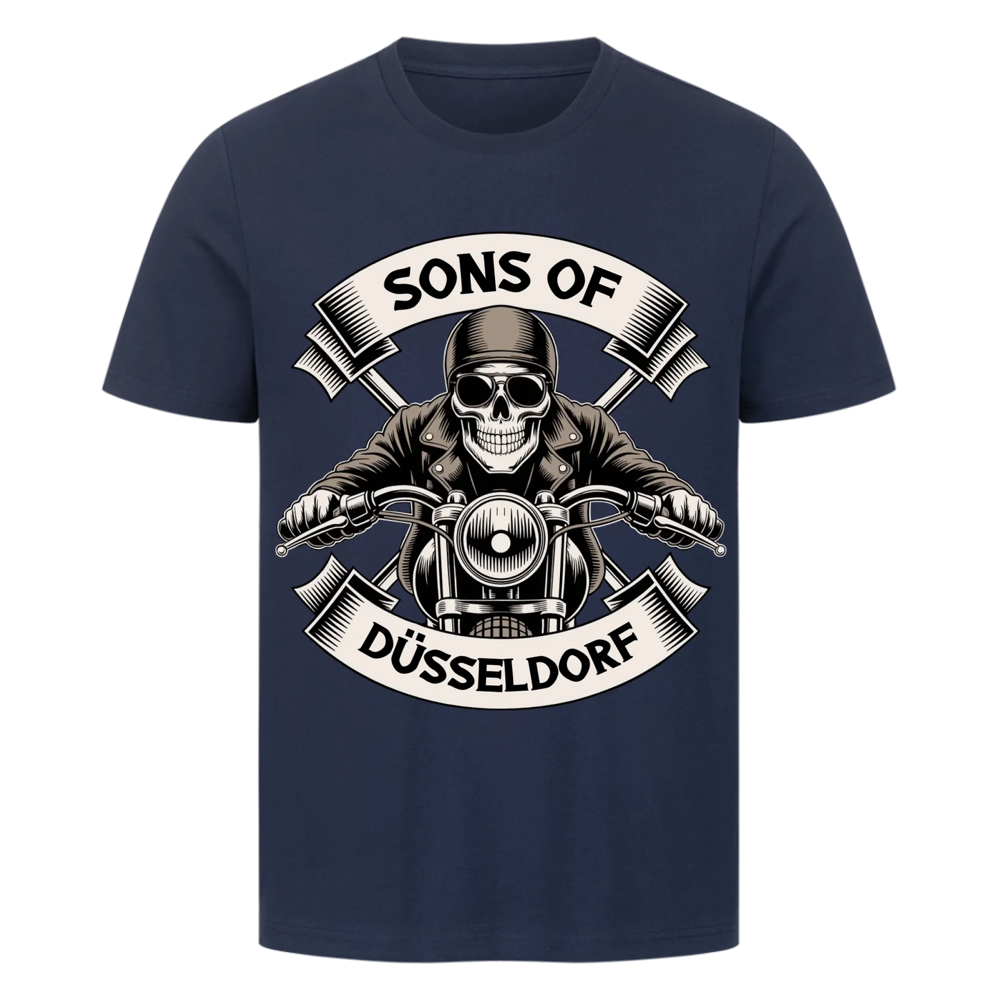 Sons of [Ort] – Personalisiertes Biker Premium T-Shirt 7