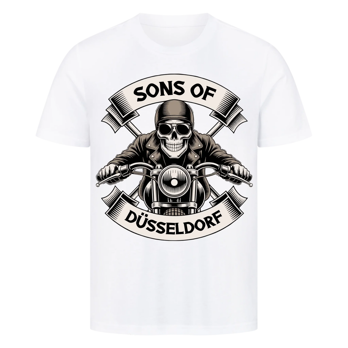 Sons of [Ort] – Personalisiertes Biker Premium T-Shirt 7