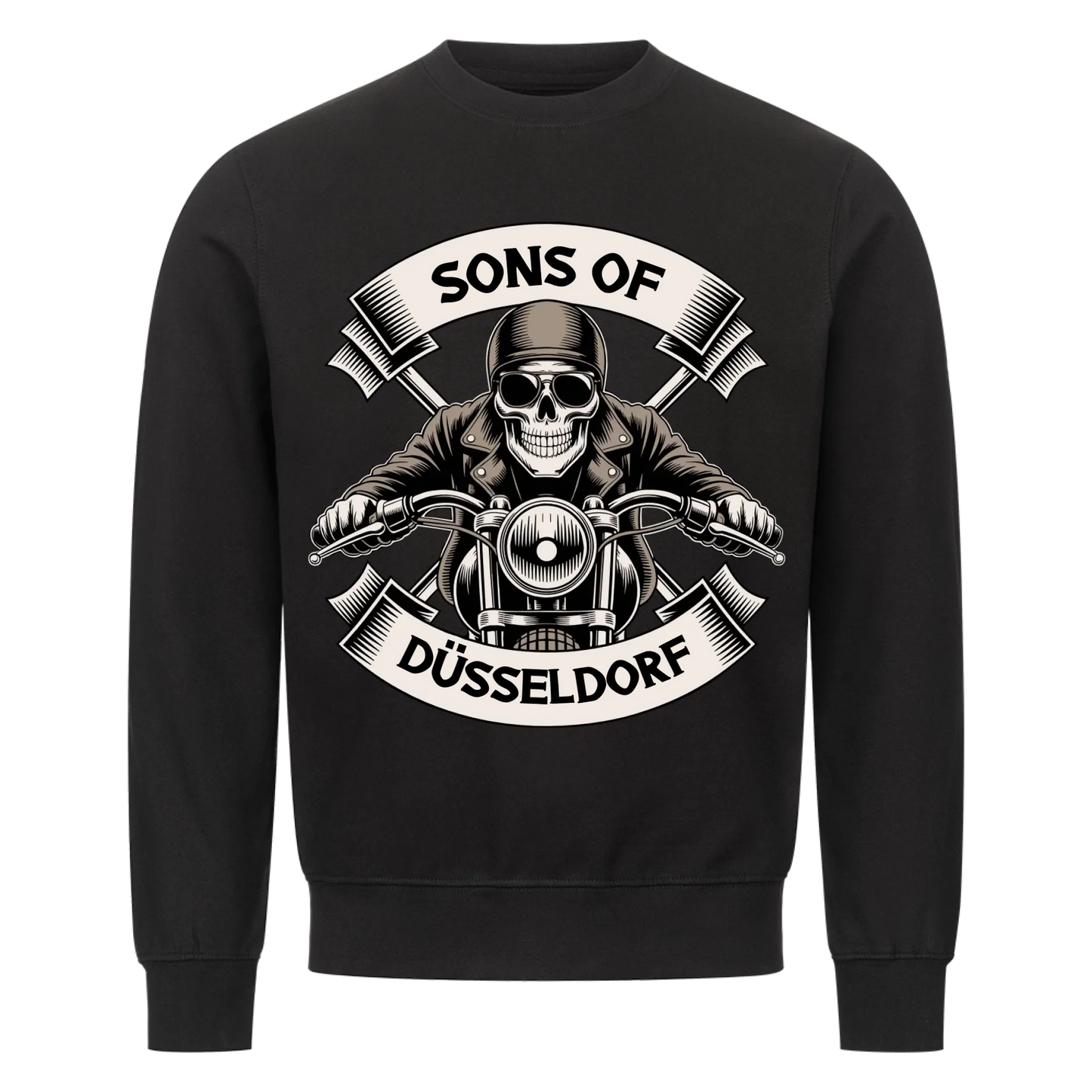 Sons of [Ort] – Personalisiertes Biker Premium Sweatshirt 7