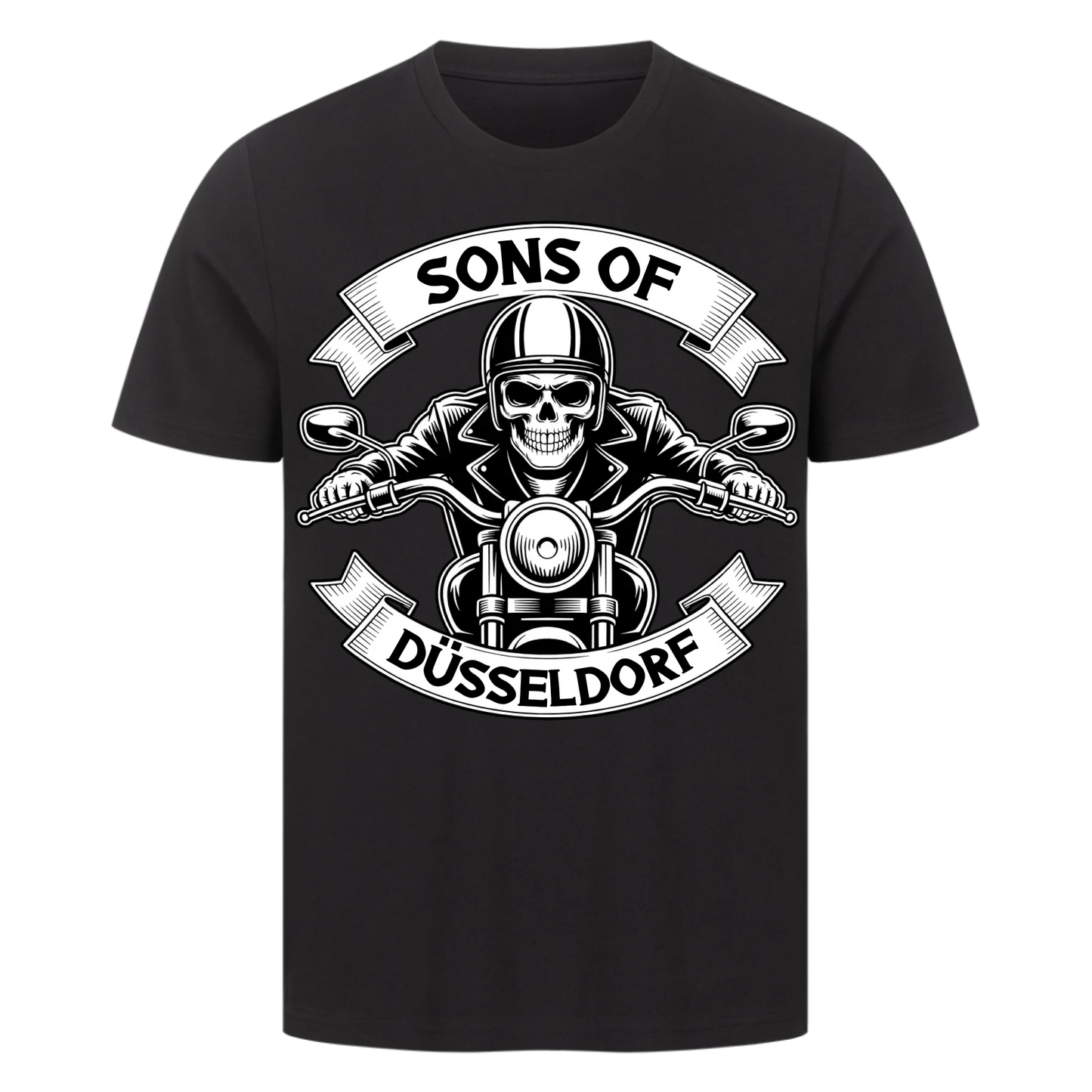 Sons of [Ort] – Personalisiertes Biker Premium T-Shirt