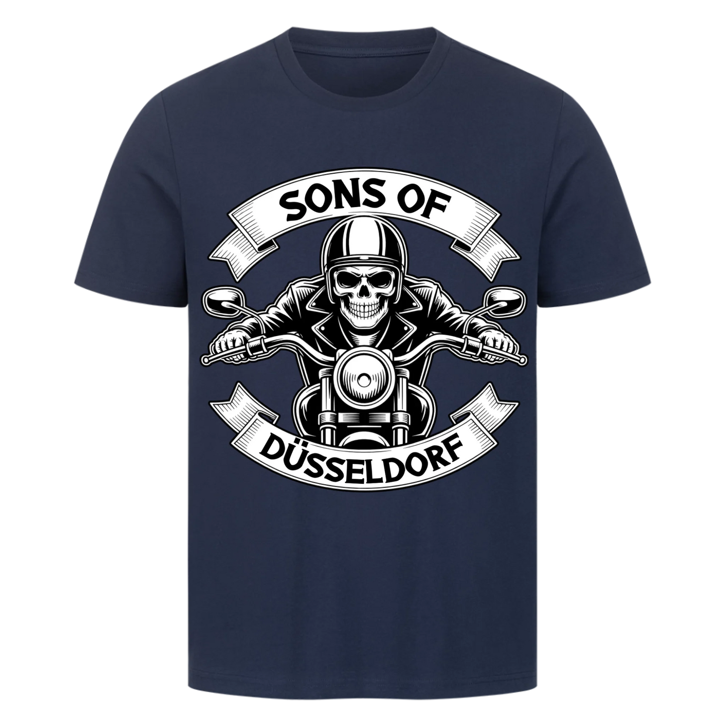 Sons of [Ort] – Personalisiertes Biker Premium T-Shirt