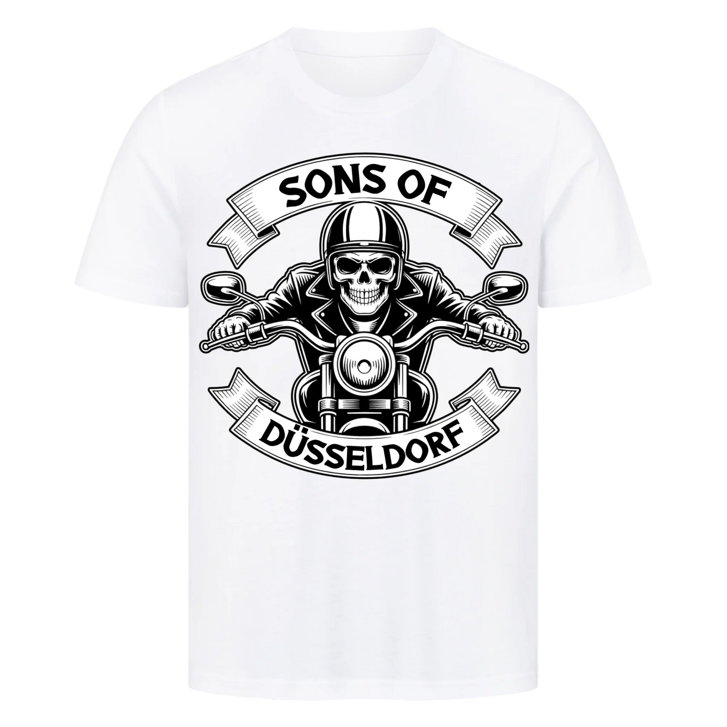 Sons of [Ort] – Personalisiertes Biker Premium T-Shirt