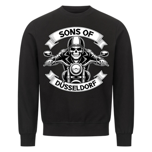 Sons of [Ort] – Personalisiertes Biker Premium Sweatshirt