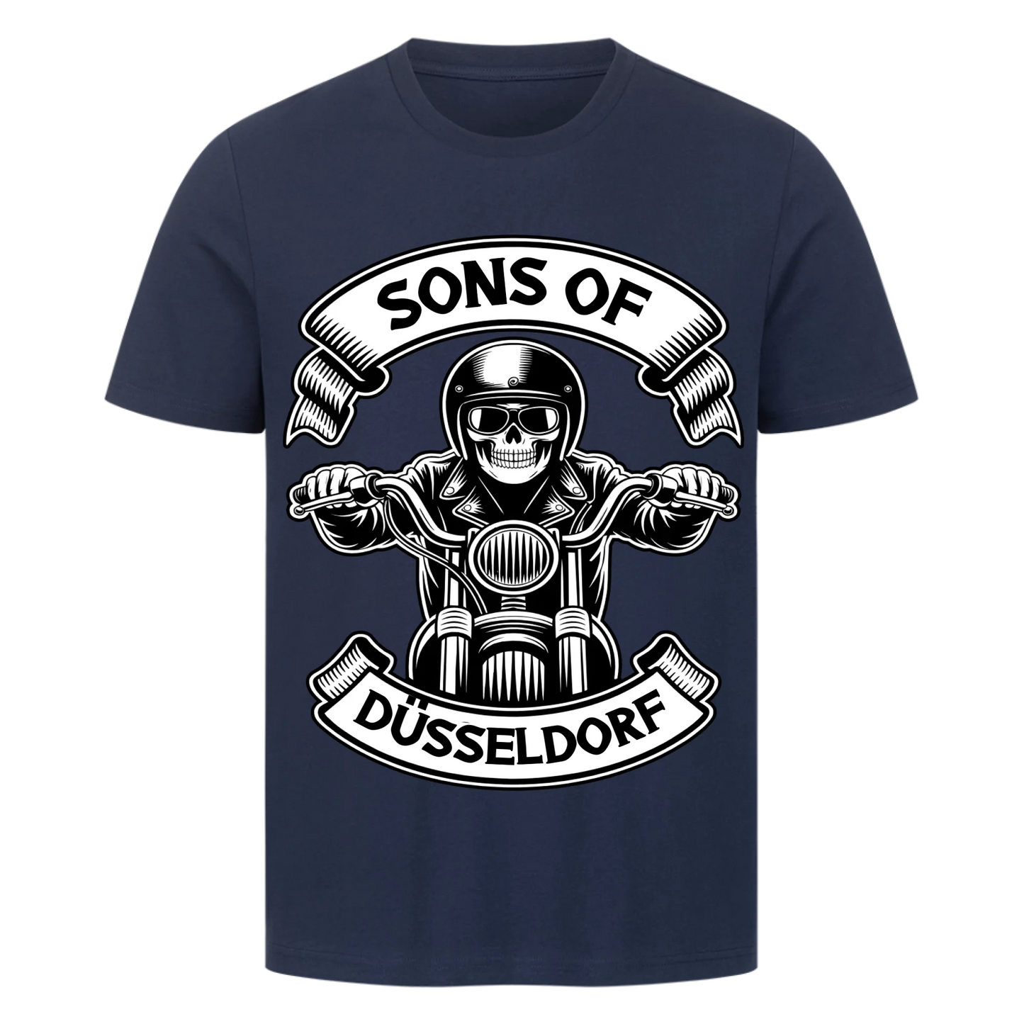 Sons of [Ort] – Personalisiertes Biker Premium T-Shirt