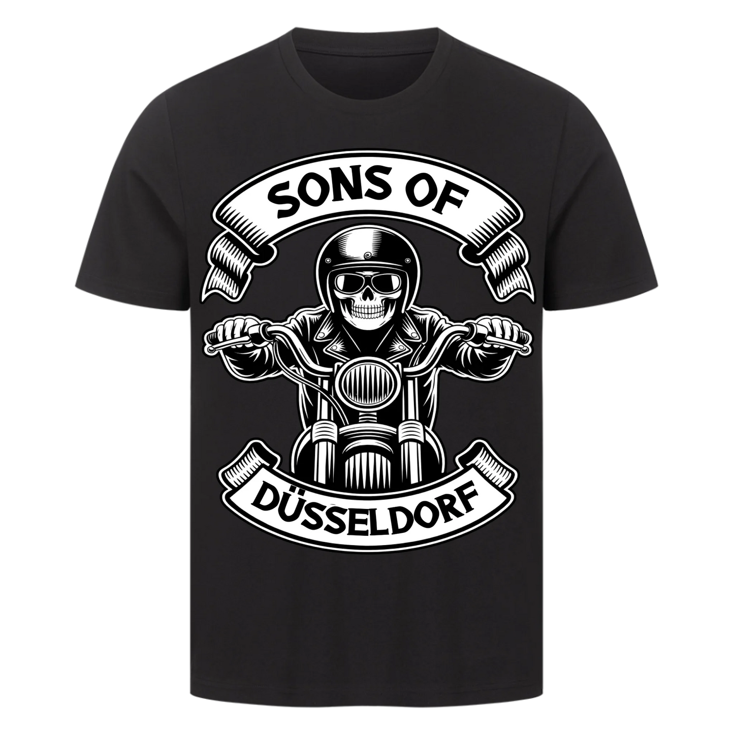 Sons of [Ort] – Personalisiertes Biker Premium T-Shirt