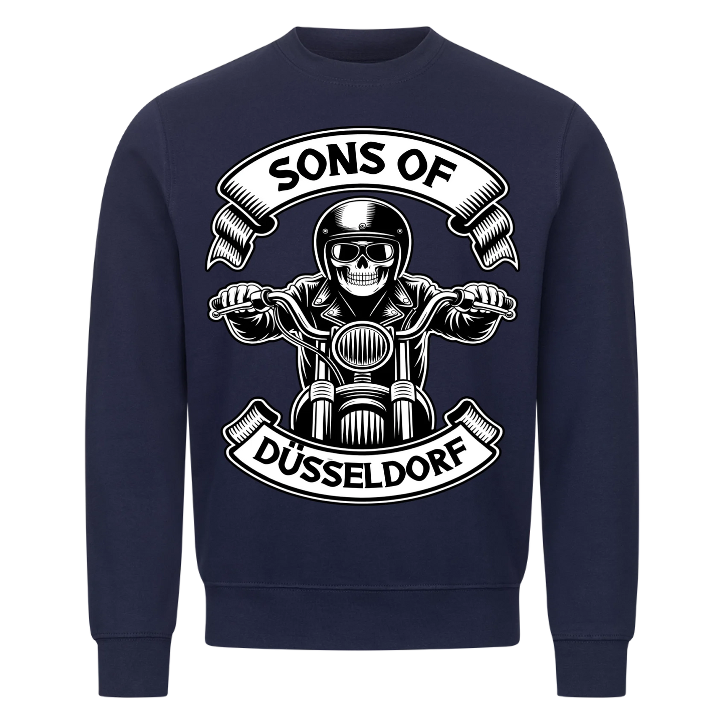 Sons of [Ort] – Personalisiertes Biker Premium Sweatshirt