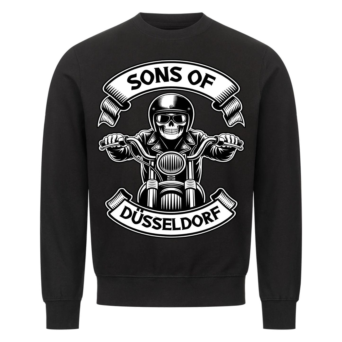 Sons of [Ort] – Personalisiertes Biker Premium Sweatshirt