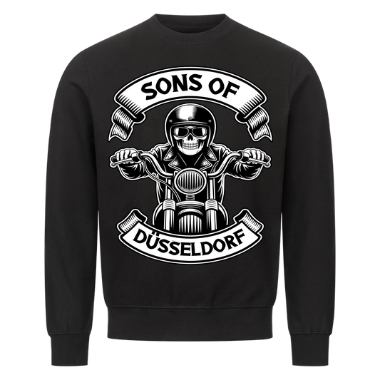 Sons of [Ort] – Personalisiertes Biker Premium Sweatshirt