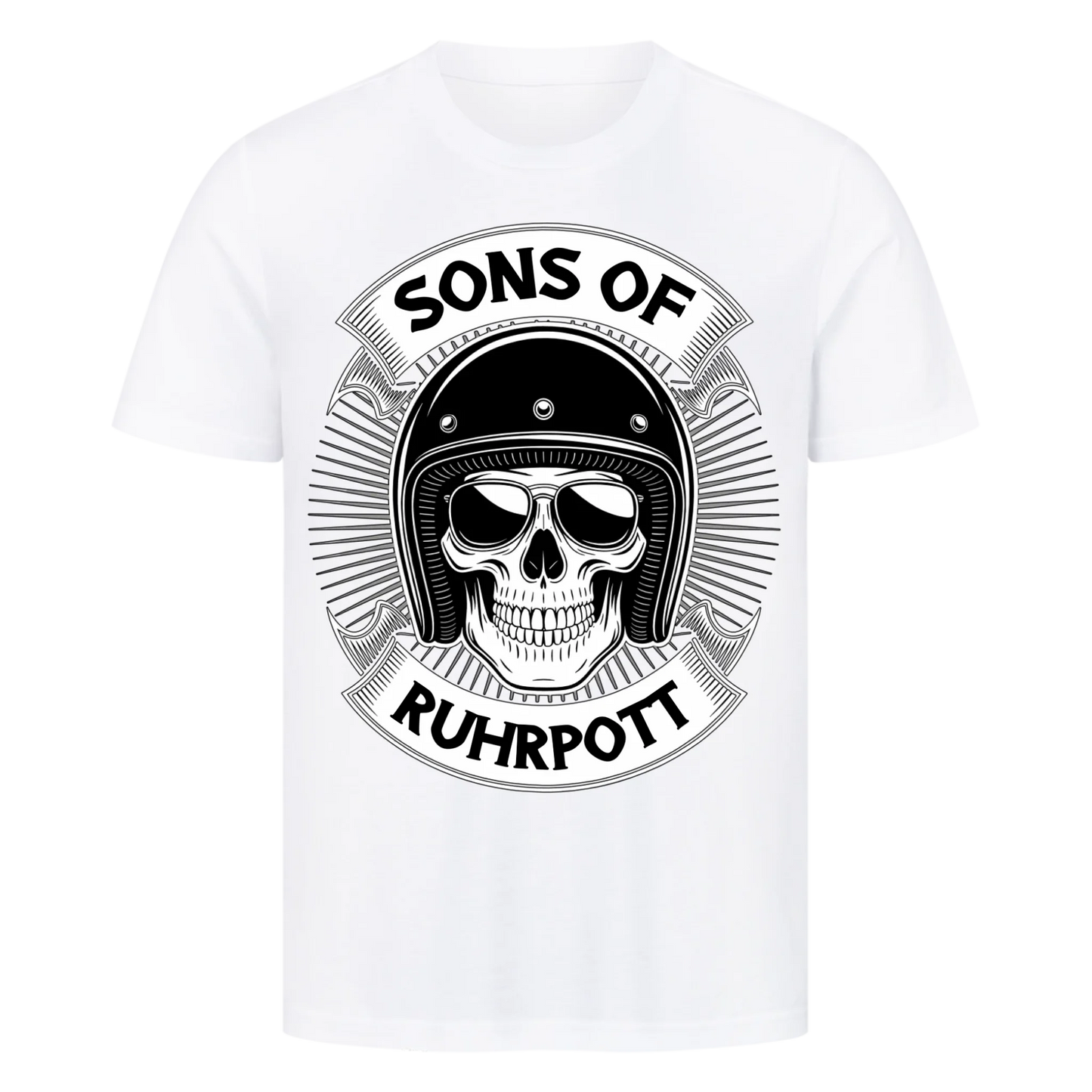 Sons of [Ort] – Personalisiertes Biker Premium T-Shirt